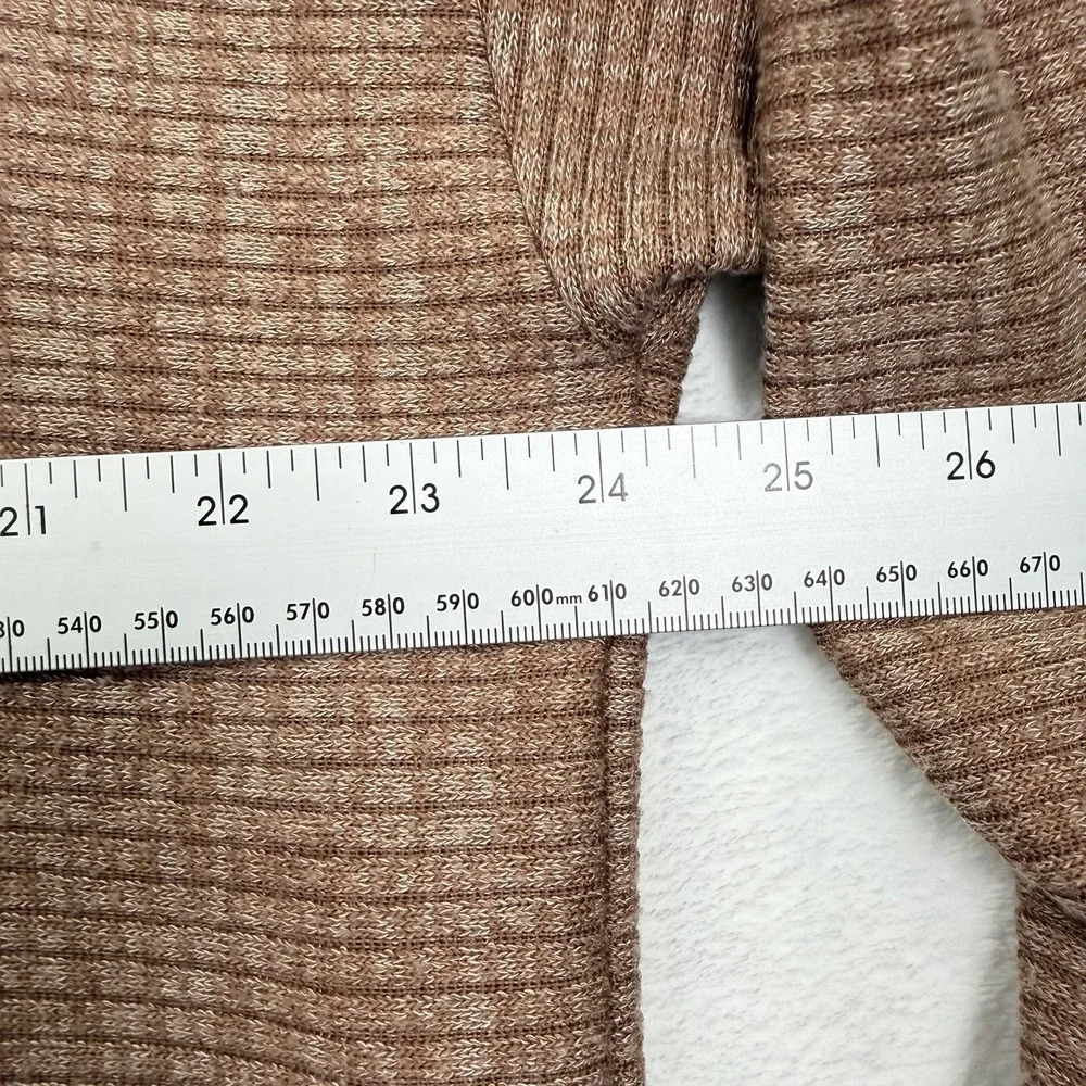 Lane Bryant Brown Crew Neck Tight Knit Sweater Dolman Sleeves Plus Size 14/16